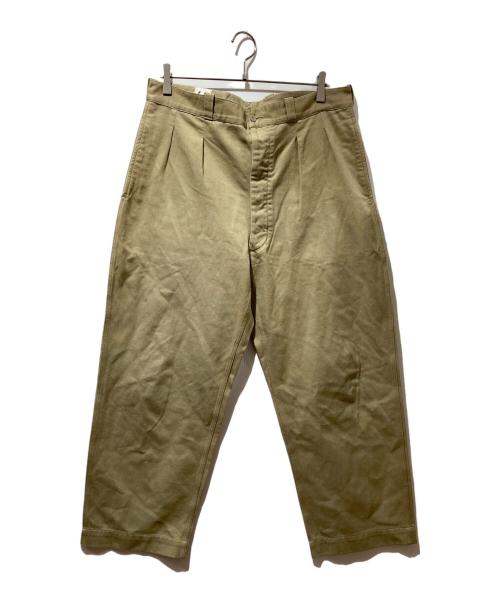 French Army（フランス軍）French Army (フランス軍) M52 ミリタリーパンツ ベージュ サイズ:不明の古着・服飾アイテム