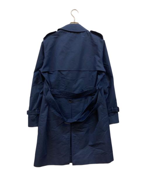 Aquascutum（アクアスキュータム）Aquascutum (アクアスキュータム) トレンチコート ネイビー サイズ:34の古着・服飾アイテム