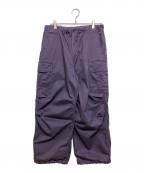 Graphpaperグラフペーパー）の古着「Pigment Drill Field Pants」｜ラベンダー
