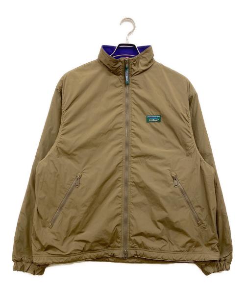 L.L.Bean（エルエルビーン）L.L.Bean (エルエルビーン) ラヴェル マイクロフリース ラインド ジャケット ブラウン サイズ:Ｍの古着・服飾アイテム