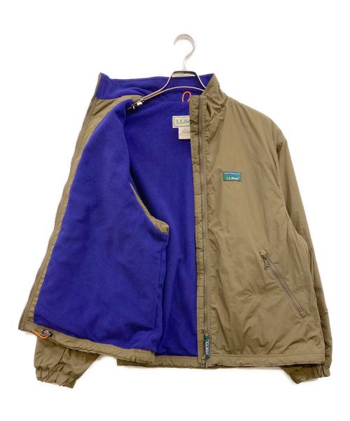 L.L.Bean（エルエルビーン）L.L.Bean (エルエルビーン) ラヴェル マイクロフリース ラインド ジャケット ブラウン サイズ:Ｍの古着・服飾アイテム