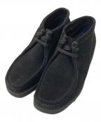 PADMORE&BARNES×ARKnetsパドモア&バーンズ×アークネッツ）の古着「スウェード チャッカブーツ」｜ブラック