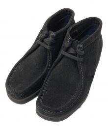 PADMORE&BARNES×ARKnets（パドモア&バーンズ×アークネッツ）の古着「スウェード チャッカブーツ」｜ブラック