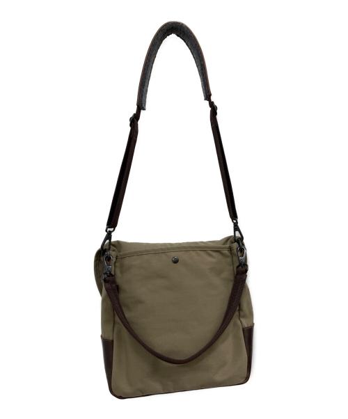 arts&crafts（アーツアンドクラフツ）ARTS&CRAFTS (アーツアンドクラフツ) CORDURA SPAN HUNTING SHOULDER ベージュ×ブラウンの古着・服飾アイテム