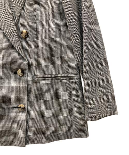 EVERYDAY I LIKE.（エヴリデイ アイ ライク）EVERYDAY I LIKE. (エヴリデイ アイ ライク) ダブルジャケット グレー サイズ:Fの古着・服飾アイテム