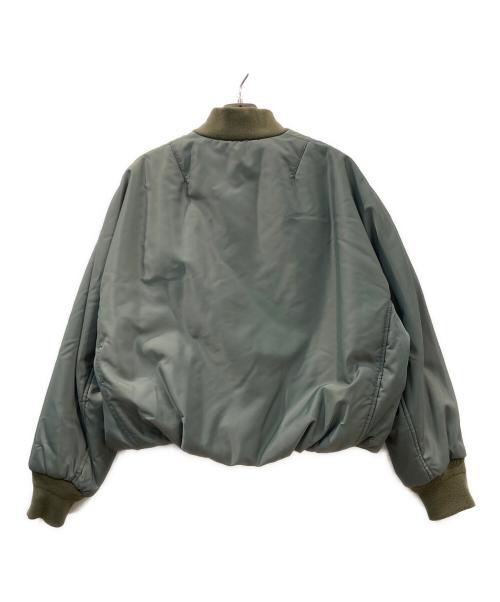ticca（ティッカ）ticca (ティッカ) ショートMA-1ジャケット グリーン サイズ:Fの古着・服飾アイテム