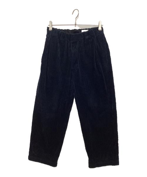 STILL BY HAND（スティルバイハンド）STILL BY HAND (スティルバイハンド) コーデュロイパンツ ネイビー サイズ:44の古着・服飾アイテム
