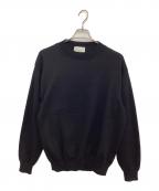 STILL BY HANDスティルバイハンド）の古着「ALPACA RAMIE PULLOVER」｜ブラック