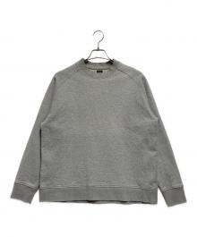BATONER（バトナ―）の古着「カシミヤ混クルーネックスウェット」｜グレー