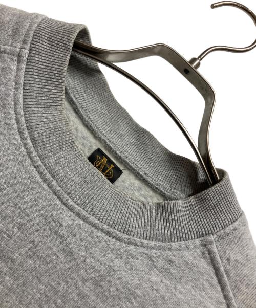 BATONER（バトナ―）BATONER (バトナ―) カシミヤ混クルーネックスウェット グレー サイズ:2の古着・服飾アイテム