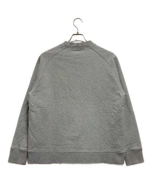 BATONER（バトナ―）BATONER (バトナ―) カシミヤ混クルーネックスウェット グレー サイズ:2の古着・服飾アイテム