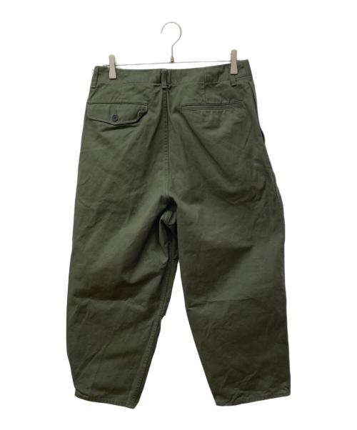 STILL BY HAND（スティルバイハンド）STILL BY HAND (スティルバイハンド) ニータック コットンパンツ カーキ サイズ:46の古着・服飾アイテム