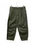 STILL BY HAND（スティルバイハンド）の古着「ニータック コットンパンツ」｜カーキ