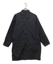 STYLE CRAFT WARDROBE（スタイルクラフト ワードローブ）の古着「ステンカラーコート」｜ネイビー