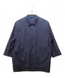STILL BY HAND（スティルバイハンド）の古着「タイプライターコート」｜ネイビー