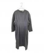 Curensologyカレンソロジー）の古着「メルトンタックワンピース」｜グレー