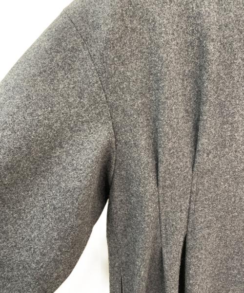 Curensology（カレンソロジー）Curensology (カレンソロジー) メルトンタックワンピース グレー サイズ:Freeの古着・服飾アイテム