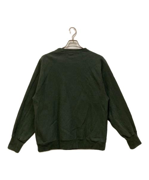 BATONER（バトナ―）BATONER (バトナ―) JUMBERCA URAKE CREW NECK グリーン サイズ:SIZE 2の古着・服飾アイテム