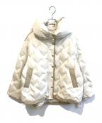 Jena espace merveilleuxジェナ エスパスメルヴェイユ）の古着「ダウンジャケット」｜アイボリー