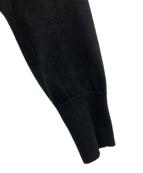 sacai luck（サカイラック）sacai luck (サカイラック) バックサテン切替カーディガン ブラック サイズ:2の古着・服飾アイテム