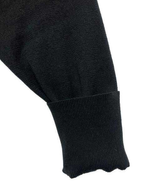 sacai luck（サカイラック）sacai luck (サカイラック) バックサテン切替カーディガン ブラック サイズ:2の古着・服飾アイテム