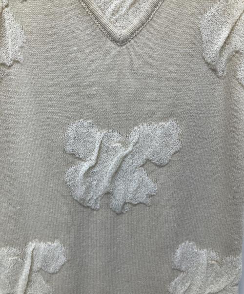 Sea Room lynn（シールームリン）Sea Room Lynn (シールームリン) Vintage FlowerフロッキーKnitワンピース アイボリー サイズ:S 未使用品の古着・服飾アイテム