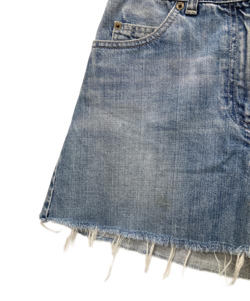 Chloe（クロエ）Chloe (クロエ) 00ｓ白タグデニムスカート インディゴ サイズ:表記なしの古着・服飾アイテム