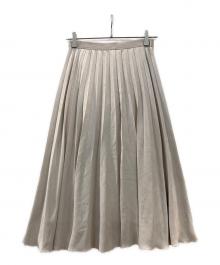 ANAYI（アナイ）の古着「フェイクスエードプリーツスカート」｜ピンク