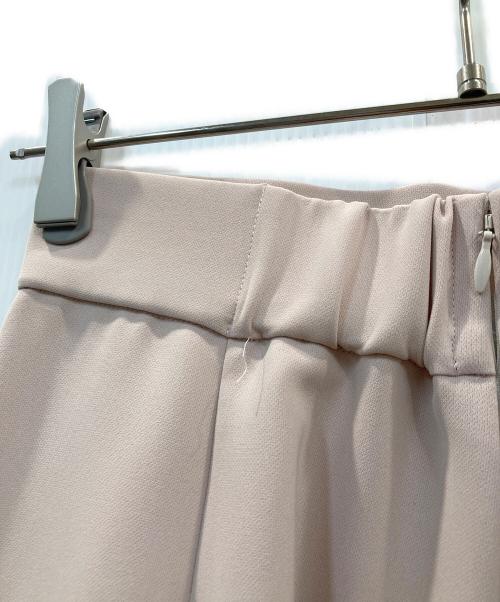 KUMIKYOKU（クミキョク）KUMIKYOKU (クミキョク) コンフォータブルドレープ フレアスカート ピンク サイズ:S3の古着・服飾アイテム