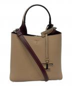 TOD'Sトッズ）の古着「Tタイムレス ミニ　XBWAPAA9100QNK」｜ベージュ