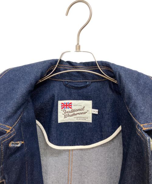 Traditional Weatherwear（トラディショナルウェザーウェア）Traditional Weatherwear (トラディショナルウェザーウェア) MALTON DENIM インディゴ サイズ:34の古着・服飾アイテム