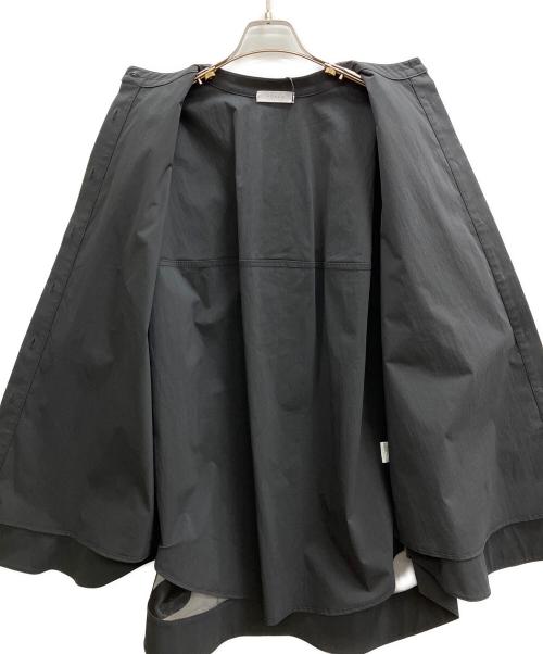 YONFA（ヨンファ）YONFA (ヨンファ) オーガンジーダブルシャツ ブラック サイズ:Freeの古着・服飾アイテム