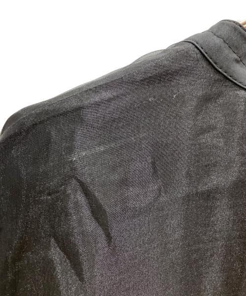 YONFA（ヨンファ）YONFA (ヨンファ) オーガンジーダブルシャツ ブラック サイズ:Freeの古着・服飾アイテム