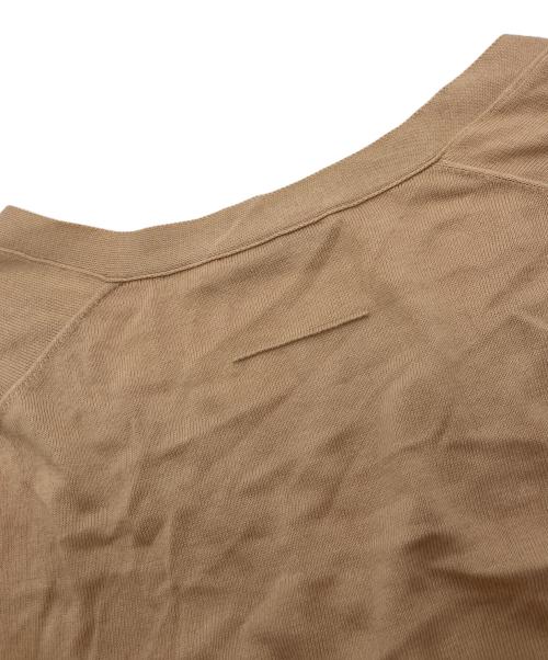 SLOANE（スローン）SLOANE (スローン) 14Gコットン天竺カーディガン ベージュ サイズ:4の古着・服飾アイテム