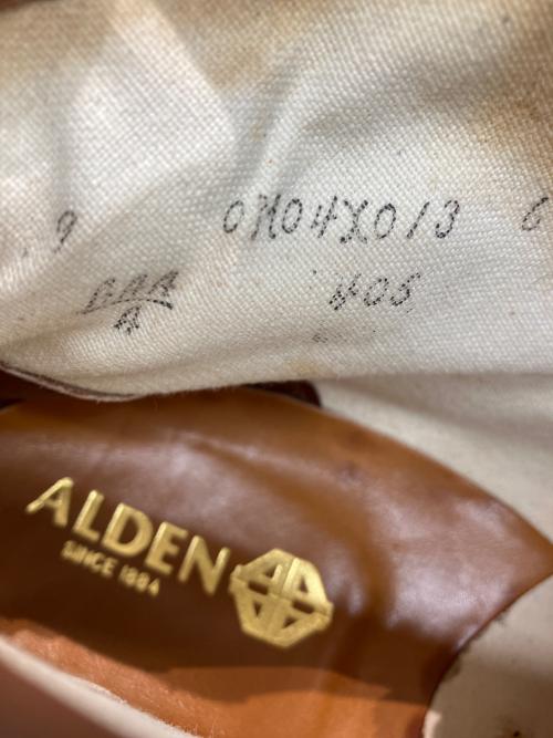 Alden（オールデン）Alden (オールデン) INDY BOOTS ブラウン サイズ:9の古着・服飾アイテム