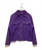 LEVI'Sリーバイス）の古着「コーデュロイジャケット」｜パープル