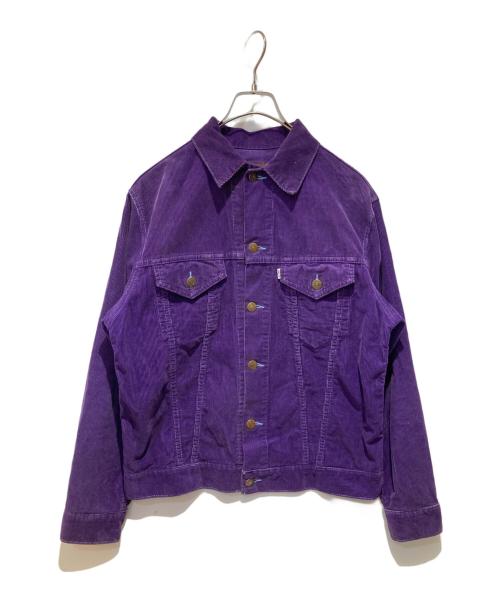 LEVI'S（リーバイス）LEVI'S (リーバイス) コーデュロイジャケット パープル サイズ:40の古着・服飾アイテム