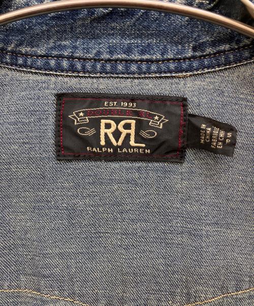 RRL（ダブルアールエル）RRL (ダブルアールエル) バッファローウエスタンシャツ インディゴ サイズ:Sの古着・服飾アイテム