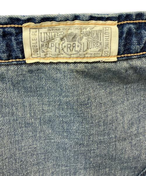 RRL（ダブルアールエル）RRL (ダブルアールエル) バッファローウエスタンシャツ インディゴ サイズ:Sの古着・服飾アイテム
