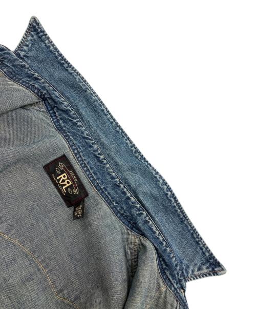 RRL（ダブルアールエル）RRL (ダブルアールエル) バッファローウエスタンシャツ インディゴ サイズ:Sの古着・服飾アイテム