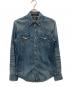 RRL（ダブルアールエル）の古着「バッファローウエスタンシャツ」｜インディゴ