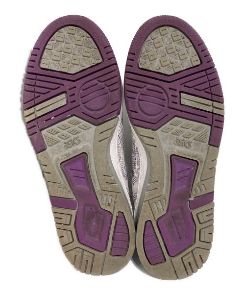 asics（アシックス）asics (アシックス) Needles (ニードルズ) スニーカー ホワイト×パープル サイズ:SIZE 25cmの古着・服飾アイテム