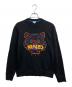 KENZO（ケンゾー）の古着「タイガー刺繍スウェット」｜ブラック