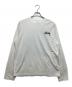 stussy（ステューシー）の古着「8 Ball Fade L/S Tee」｜ホワイト
