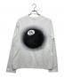 stussy (ステューシー) 8 Ball Fade L/S Tee ホワイト サイズ:L：7000円