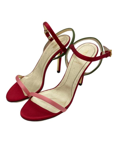 FENDI（フェンディ）FENDI (フェンディ) ストラップサンダル レッド×グリーン サイズ:SIZE 36 1/2の古着・服飾アイテム