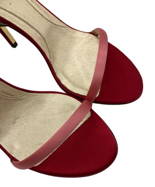 FENDI（フェンディ）FENDI (フェンディ) ストラップサンダル レッド×グリーン サイズ:SIZE 36 1/2の古着・服飾アイテム