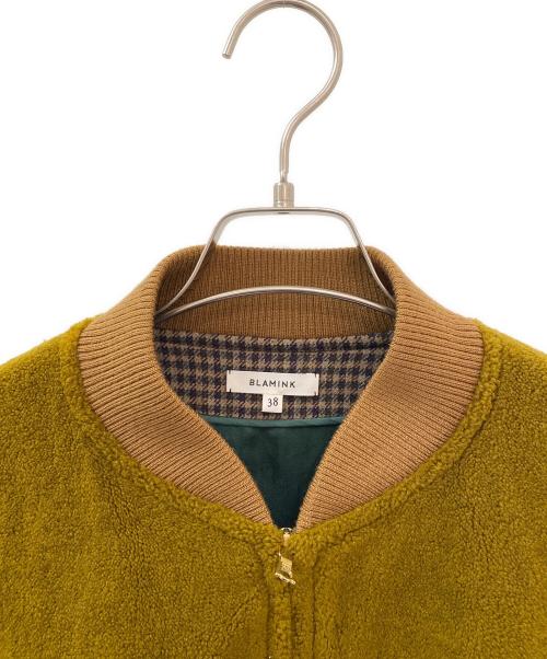 BLAMINK（ブラミンク）BLAMINK (ブラミンク) ボアブルゾン カーキ サイズ:38の古着・服飾アイテム