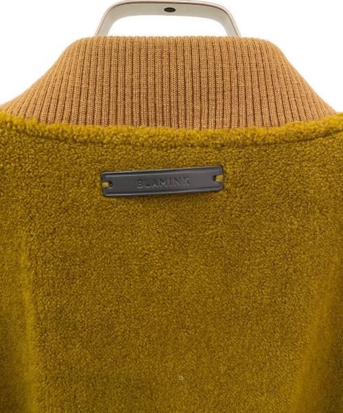 BLAMINK（ブラミンク）BLAMINK (ブラミンク) ボアブルゾン カーキ サイズ:38の古着・服飾アイテム