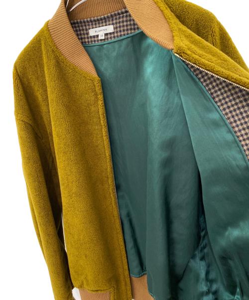 BLAMINK（ブラミンク）BLAMINK (ブラミンク) ボアブルゾン カーキ サイズ:38の古着・服飾アイテム